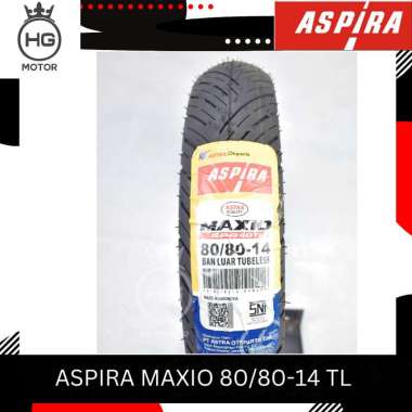 BAN ASPIRA MAXIO TUBLESS SPR40 80/80 90/80 100/80 RING 14 VARIO BEAT 100/80-14