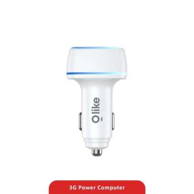 OLIKE R3 20W Car Charger Dual USB Type C Fast Charging PD Putih