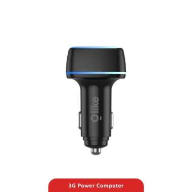 OLIKE R3 20W Car Charger Dual USB Type C Fast Charging PD Hitam