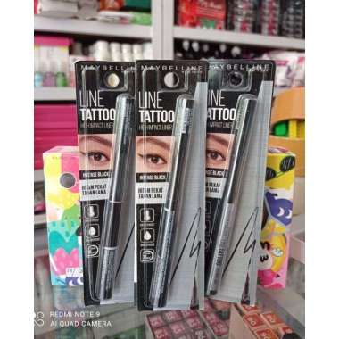 Eyeliner Spidol / Maybelline Line Tattoo Black