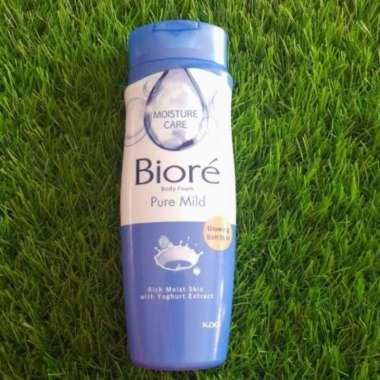 Sabun Mandi Biore / Body Foam Bright botol 100 ml Biru 250ml BESAR