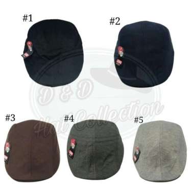 Topi Pet Anak Bahan Kaos / Flatcap / Newsboy Pet