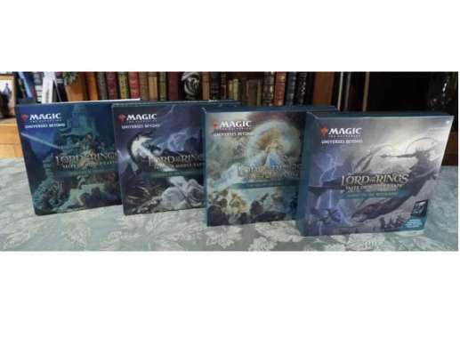MTG Lord of The Rings Tales of Middle Earth Scene Box Bundle ( 4 Box)