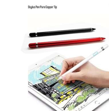 Stylus Pen Universal Android Samsung Huawei Xiaomi Tablet Red