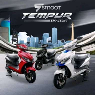 Motor Listrik Smoot Tempur Facelift | Subsidi cilacap - DP Tempur