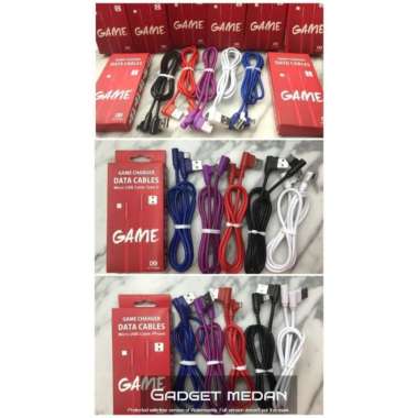 KABEL DATA GAMING FAST CHARGING MICRO/TYPE C/ KUALITAS TERBAIK MICRO USB
