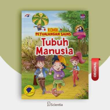 Buku Anak Komik Petualangan Sains Tubuh Manusia