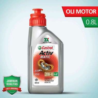 Oli Mesin Motor Castrol Activ Matic 20W-40