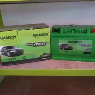 Aki mobil Amaron Din 84 / Aki Innova Reborn dan Fortuner VRZ Diesel