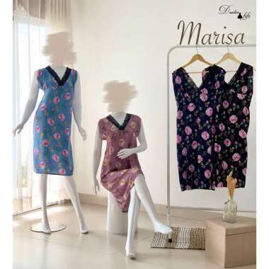 DASTER MARISA HOMEDRESS WANITA BY DASTER FIFI UNGU