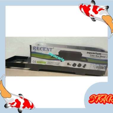 filter box kosong besar recent fit aquarium 80 100 cm filter gantung