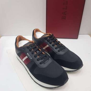 BALLY Sprinter black calf sneakers 44