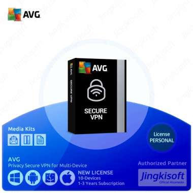 AVG Secure VPN (1-Year Subscription) 10-Device