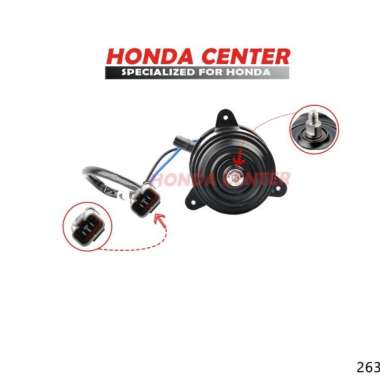 MOTOR FAN RADIATOR HONDA CITY DENSO 1996 1997 1998 1999 2000 2001 2002