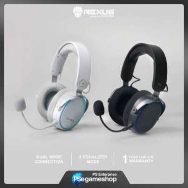 Rexus Headset Gaming Wireless Daxa TS1 PUTIH