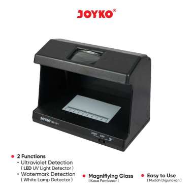 JOYKO Counterfeit Money Detector Alat Pendeteksi Uang MD-101