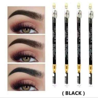 PENSIL ALIS IMPLORA BPOM PENSIL IMPLORA BLACK