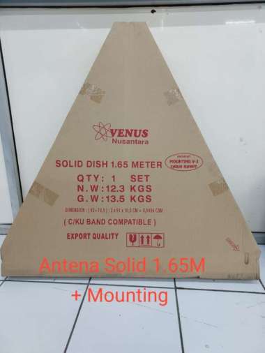 Antena Parabola Venus Solid Dish 6 Feet Diameter 1.8 Meter Galvanis Sale 1.65M Steel