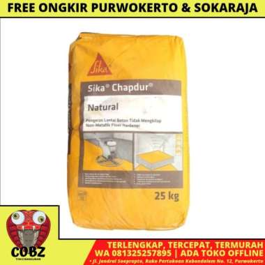 25 KG / SIKA CHAPDUR FLOOR HARDENER Semen Acian Lantai Sak