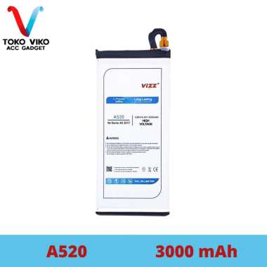 Vizz Samsung A520 A5 2017 Baterai Batre Original