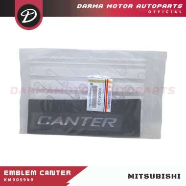 Emblem Label Canter Euro 4 KM905949 PS125 PS136 Ori Asli Mitsubishi