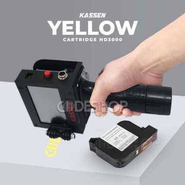 Cartridge Kassen HD3000 HD-3000 Tinta Inkjet Yellow / Kuning HK300 HK-300