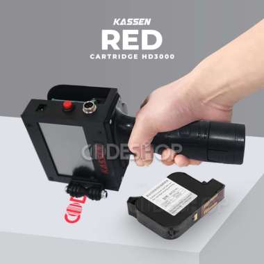 Cartridge Kassen HD3000 HD-3000 Tinta Inkjet Red / Merah HK300 HK-300