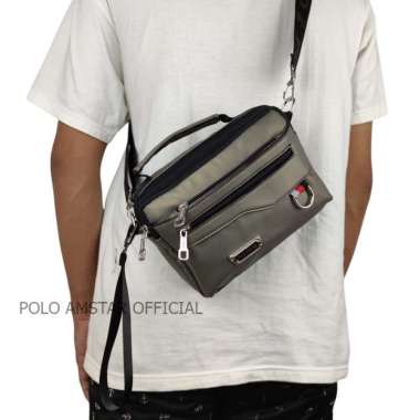 Termurah Clutch Bag Ballon Waterproof Pria Wanita Original Polo Amstar Hand Bag Tas Tangan Tas Selempang Kualitas Terbaik AM Handbag Ballon Plipit RD