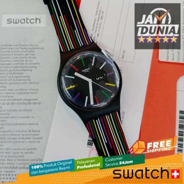 JAM TANGAN SWATCH - JAM SWATCH ORIGINAL SUOB729 SWATCH SUOB 729 NUIT D'ETE JAM TANGAN PRIA JAM TANGA