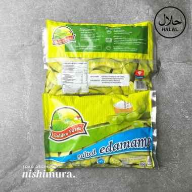 Edamame Kacang Kedelai Jepang Frozen Golden Farm - Mateng Frozen by Nishimurashop Nishimura Salted