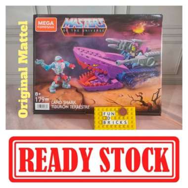 Mega Construx Land Shark Mattel Original Brick