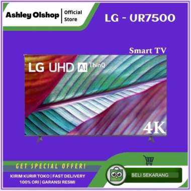 LED TV LG 50 Inch 50UR7500 Pengganti 50UQ7500 LG UR7500 50 4K Smart TV