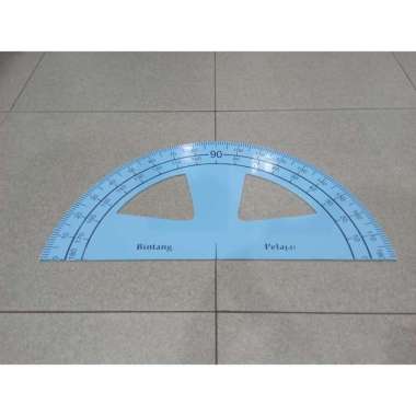 Penggaris Busur Papan Tulis Bahan Kayu