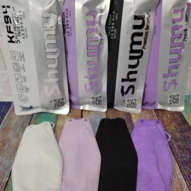 MASKER SHUMU KF94 5 PLY WARNA PREMIUM EDITION ISI 10PCS KEMENKES COKLAT SUSU