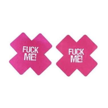Nipple Cover Stiker Penutup Puting Silang Seksi Pink
