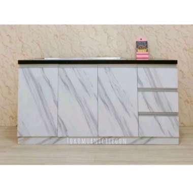 Kitchen set bawah 4 Pintu Granit ( Free Ongkir Cilegon serang cek deskripsi chat )