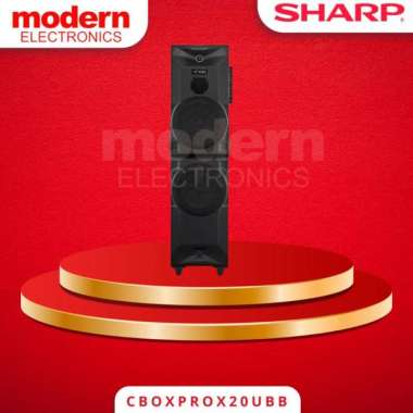 SHARP Active Speaker Pro Series CBOX-PROX20UBB