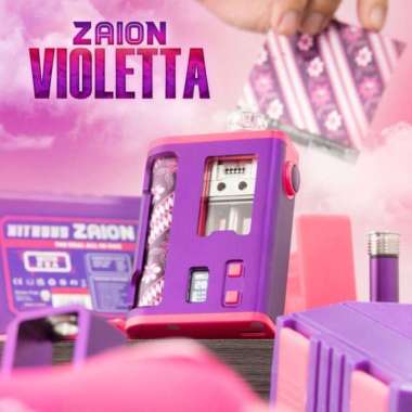 DAMNVAPE X KOKO SARANG NITROUS ZAION VIOLETTA WITH RBA