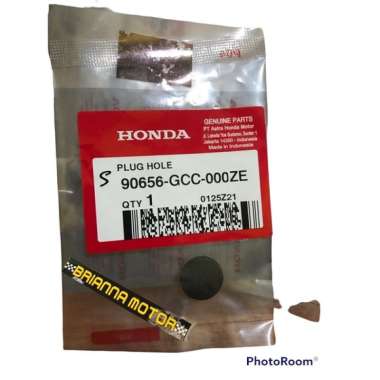 PLUG HOLE TUTUP LUBANG BAGASI BEAT VARIO 125 ORI HONDA 90656 GCC 000ZE