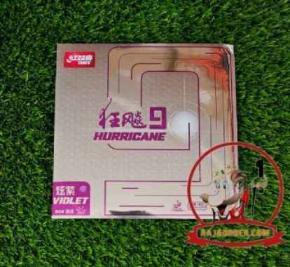 DHS Hurricane 9 - Karet Bet Bat Pingpong H38 / 2.10mm Violet