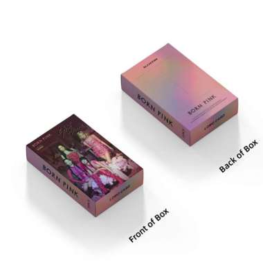 photocard BLACKPINK hologram Born Pink 2 sisi 55PCS agk070 pc non hologram biasa