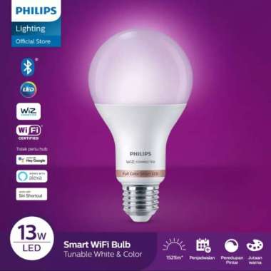 Philips Lampu LED smart WiFi 13 Watt Bluetooth RGB