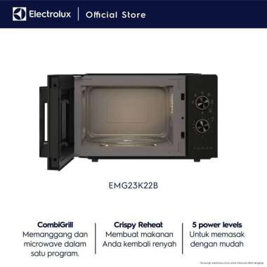 Electrolux EMG23K22B Microwave 23 Liter