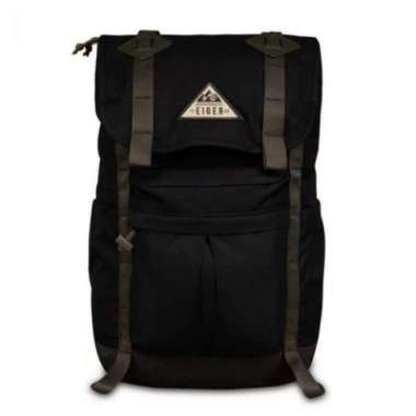 Tas Ransel Eiger Mileage Backpack 28L Daypack Pria wanita Outdoor Hitam