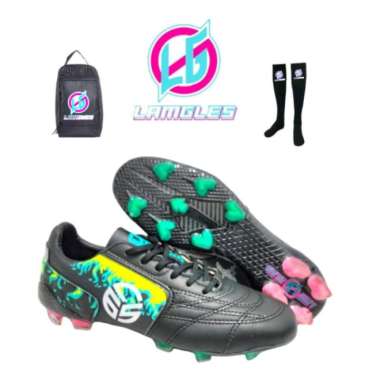 Sepatu Bola Lamgles Eagle Fire Black 39 Sepatu