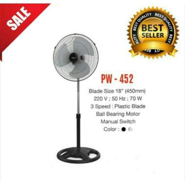 PW-452 MASPION POWER FAN 18 inch / KIPAS ANGIN MASPION PW452 / MASPION PW 452