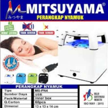 MS-PN4 Alat Perangkap Nyamuk Lampu USB Pembasmi Nyamuk MITSUYAMA