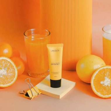 Pelembab Wajah Herbal - Perawatan Muka Murah - Pelembab Wajah Korea Lacoco Sunscreen Spf 50 Original