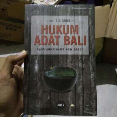Hukum Adat Bali Jilid 2 - Dr. VE Korn
