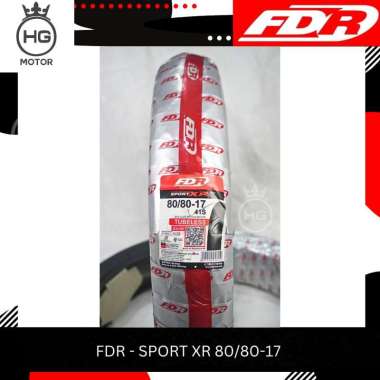 BAN FDR SPORT XR EVO 80/80 90/80 120/70 RING 17 BEBEK SPORT TUBELESS 90/80-17